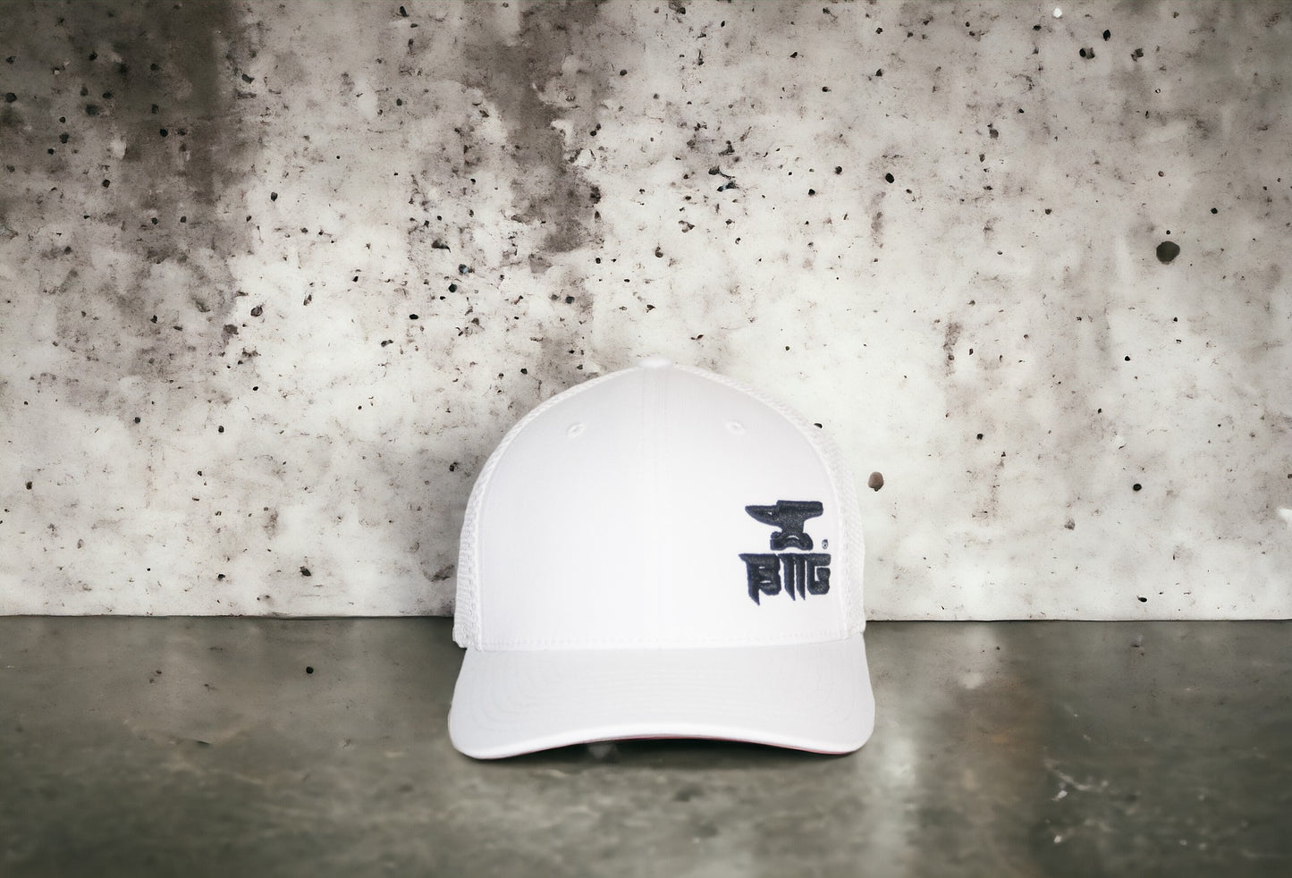 Brothers In Iron White Cap
